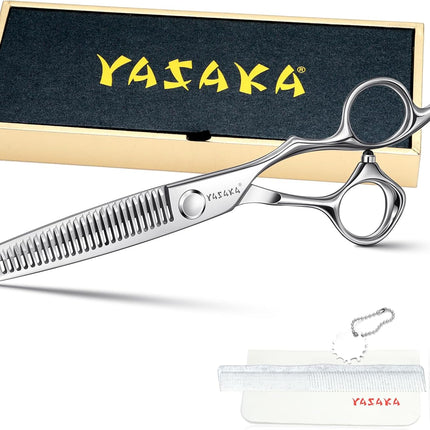 6-Inch High-End Thinning Shears with 29-Tooth Convex Blades