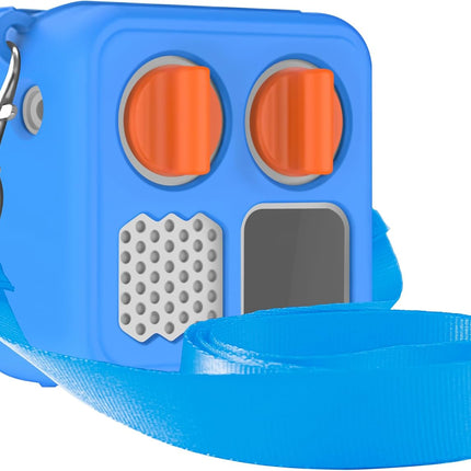 Blue Silicone Cover for Mini 2024 Edition with Lanyard
