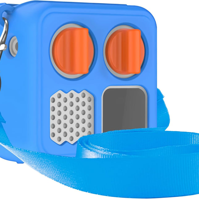 Blue Silicone Cover for Mini 2024 Edition with Lanyard