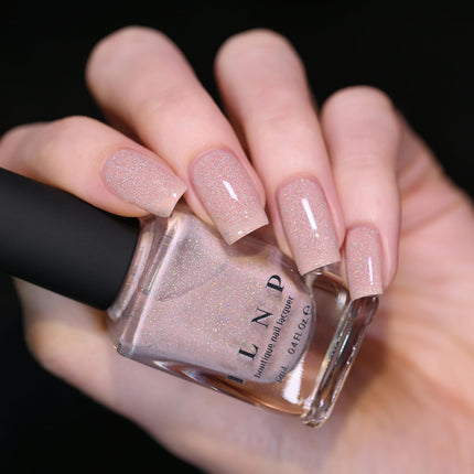 Cashmere Pink Holographic Nail Polish