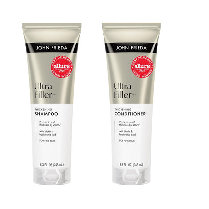 ULTRAfiller+ Thickening Shampoo and Conditioner Set for Fine Hair, 8.3 fl oz, Pack of 2