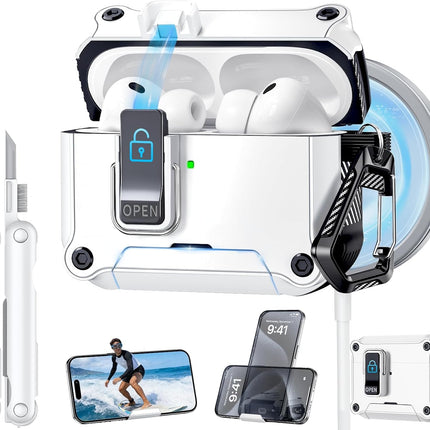 Dual Safety Lock 2025 Earbud Case Cover
