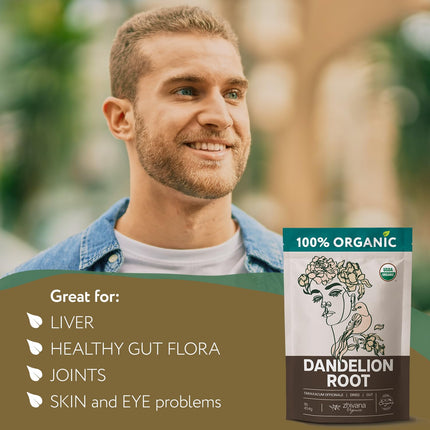 Organic Dandelion Root Tea, 4 oz