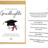 Graduation Card for Granddaughter 2026