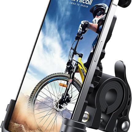 Bike and Motorcycle Phone Holder Handlebar Clamp