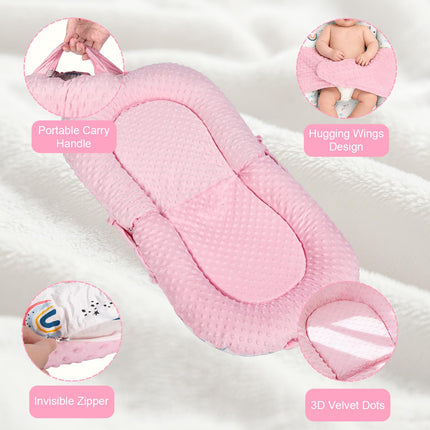 LittleNest NidoPequeño Baby Lounger, 3-in-1 Portable Infant Lounger for Newborns 0-24 Months — Baby & Toddler