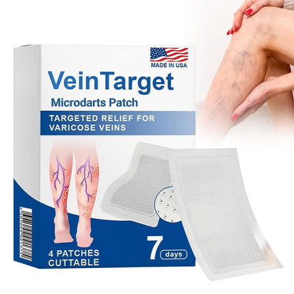 DriveForge ForjaRuta VeinTarget Microdarts Patch, Professional Varicose Veins Treatment for Legs — Auto & Moto