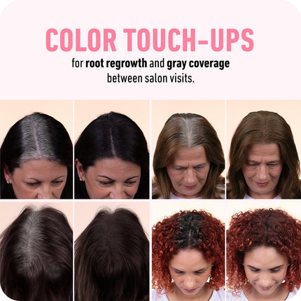 Dark Brown Water-Resistant Hairline Powder Root Touch Up
