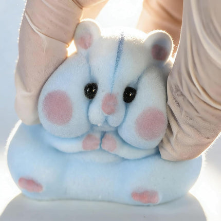Blue Squishy Hamster Fidget Toy