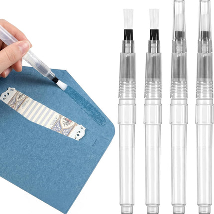 4-Piece Pencil Style Envelope Moistener Set, Off-White