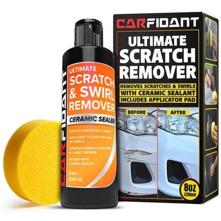 Scratch Repair and Swirl Remover Kit with Buffer Pad, 8.4 fl oz