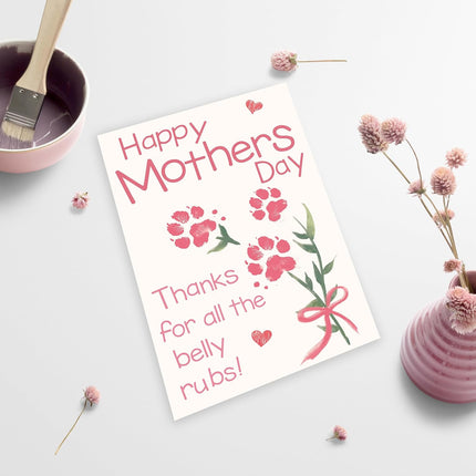 Funny Mother's Day Card for Dog Mom