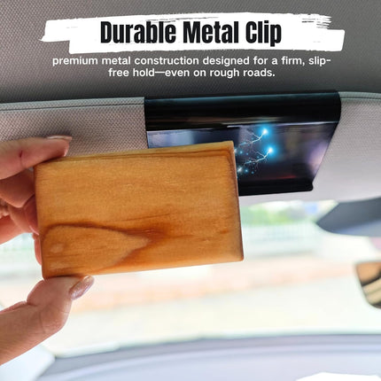 Car Air Freshener Sun Visor Clip Holder for Cabin, Truck and SUV