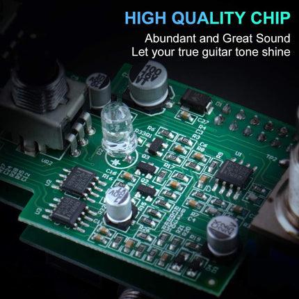 Crunch Distortion Electric Guitar Effects Pedal Mini Single Type DC 9V True Bypass