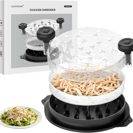 Twist Meat Shredder Tool with Removable Tray