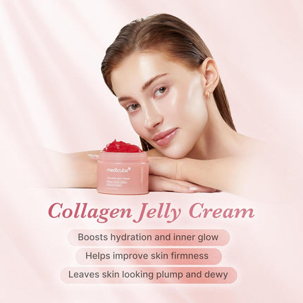 Collagen Jelly Face Cream with Niacinamide, 1.69 Fl Oz