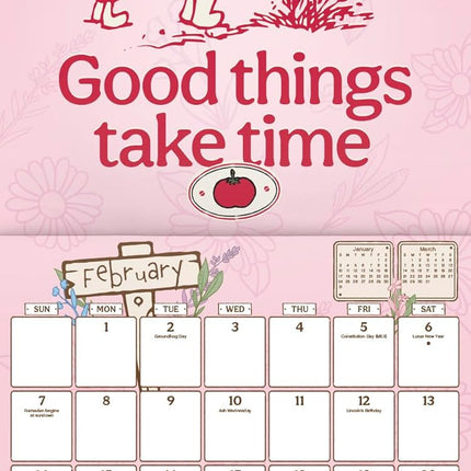 2027 Honey-Lover Wall Calendar