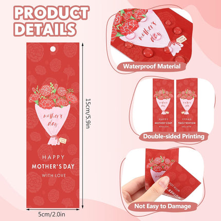 SourceToHome FuenteACasa Eaasty 50 Sets Mother's Day Appreciation Gifts Set Mom Pen and Bookmark — Home & Lifestyle