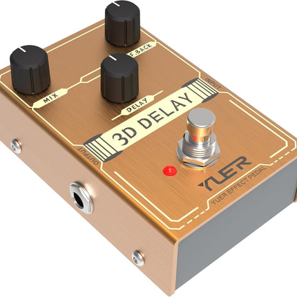 SourceToHome FuenteACasa 3D DELAY,Guitar Pedal,Electric Guitar Effects Pedal — Home & Lifestyle