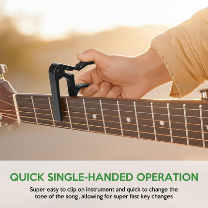 Guitar Capo for Acoustic, Electric, Ukulele and Classical Instruments