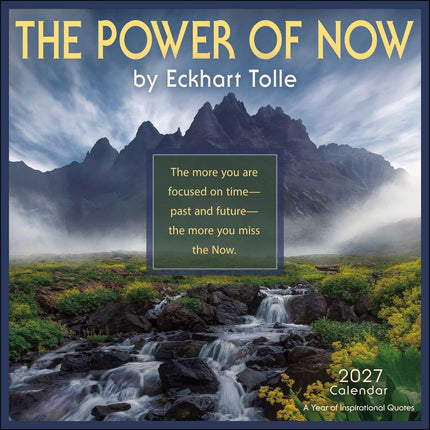 SourceToHome FuenteACasa The Power of Now 2027 Wall Calendar: A Year of Inspirational Quotes — Home & Lifestyle