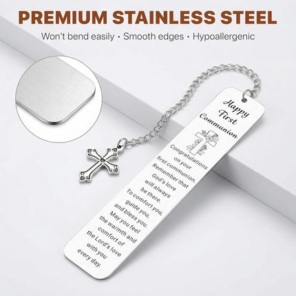 First Holy Communion Bookmark Gift for Girls and Boys