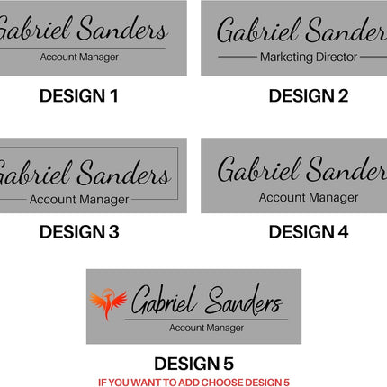 Personalized Door Name Plate and Office Wall Sign