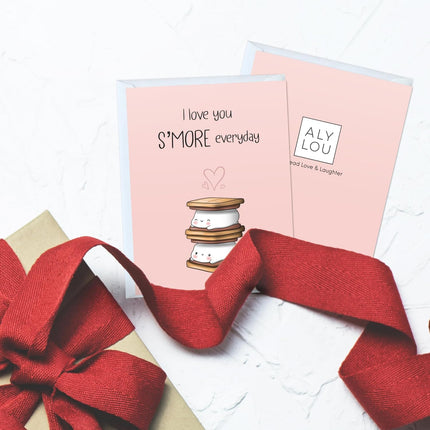 SourceToHome FuenteACasa ALY LOU Mothers Day Card Anniversary Birthday for Mom Dad Wife Husband — Home & Lifestyle