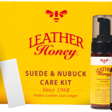Suede & Nubuck Care Kit with Cleaner, Protector, Brush & Eraser