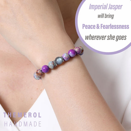 Moonstone Bracelet Easter Basket Gift for Kids, Teens, and Women