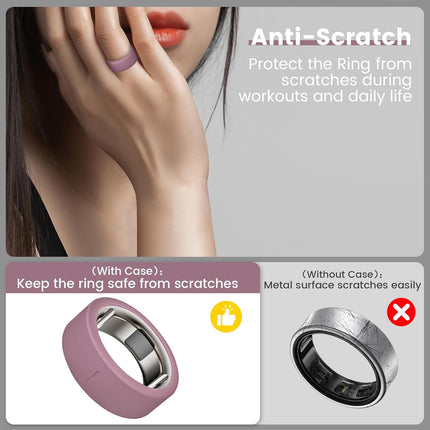 Oura Ring Protector Cover Silicone 10 Pack - detail view