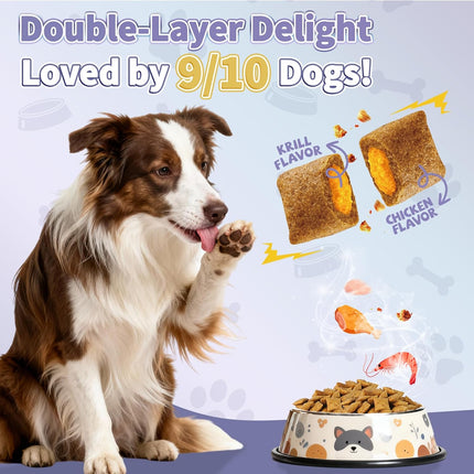 Dog Allergy Relief Chews - Itching Skin, Paw Licking, Ears & Seasonal Allergy Support, 500 Ct
