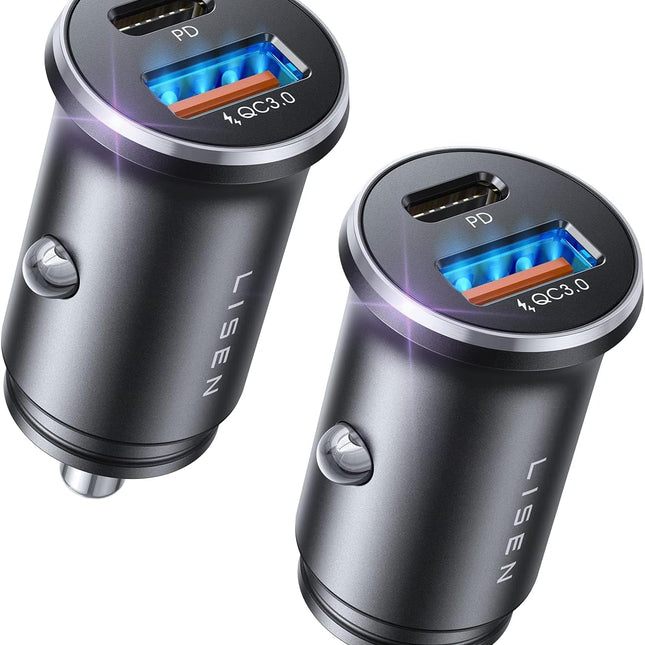 69W USB-C Cigarette Lighter Car Charger Adapter