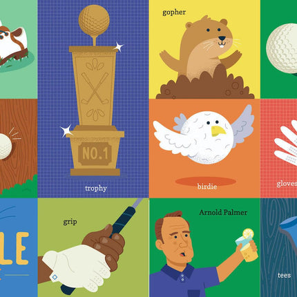 100 First Words for Little Golfers: A Parody Primer for the Course