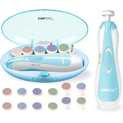 LittleNest NidoPequeño Fansidi Baby Nail Trimmer Electric, Easy & Safe Nail File — Baby & Toddler