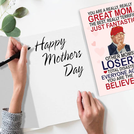 Funny Mother's Day Card for Mom or Wife