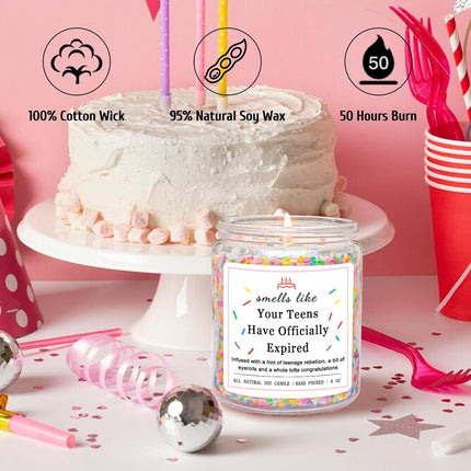 AuraHaus CasaAura Homsolver Birthday Candles Gifts for 20 Year Old Female — Home Decor & Ambiance