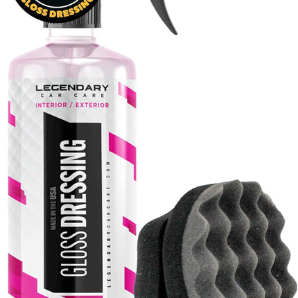 Gloss Dressing with Applicator 16oz - Tire Shine & Plastic Restorer
