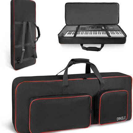 49-Key Keyboard Case with Padded Gig Bag Design