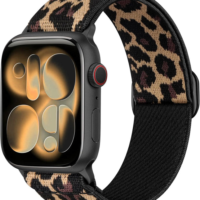 Leopard Stretchy Smartwatch Band