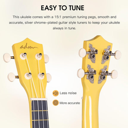 Beginner Hawaiian Wood Ukulele Starter Kit with Lessons