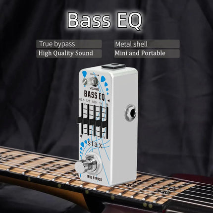 SourceToHome FuenteACasa Stax Equalizer Guitar Pedal Analog 5 Band Graphic EQ Guitar Effects Pedals — Home & Lifestyle