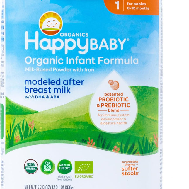 Organic Stage 1 Baby Formula, 22.9 oz
