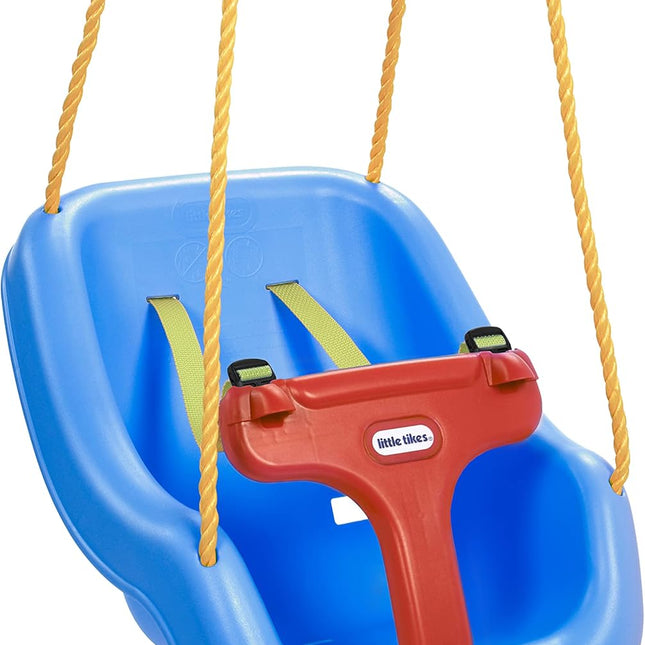 Snug 'n Secure Blue 2-in-1 Baby and Toddler Swing with Adjustable Straps