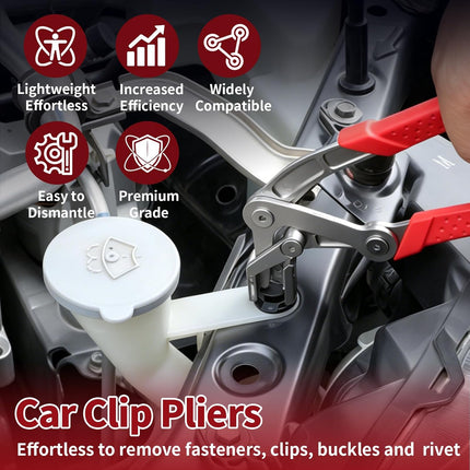 Car Clip Pliers and Panel Fastener Removal Tool Set