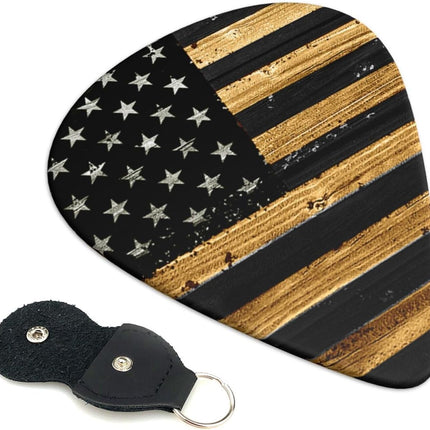 SourceToHome FuenteACasa 6 Pack Premium 0.73mm Guitar Picks, Stylish Design, Comfortable Grip, — Home & Lifestyle