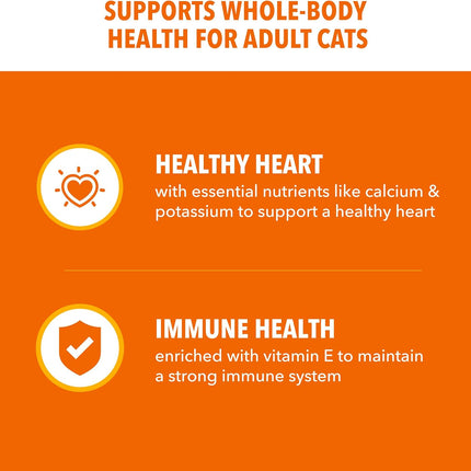 Healthy Adult Dry Cat Food with Chicken, 22 lb Bag