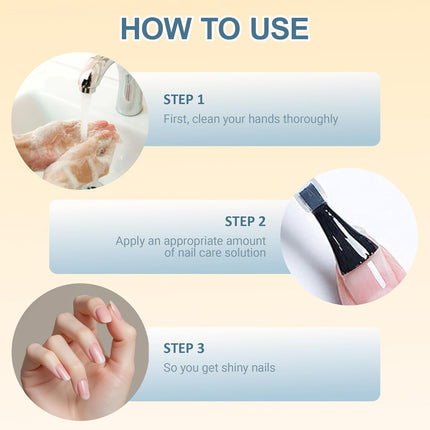 3 Days Nail Care Oil with Keratin for Dry, Weak, Fragile Nails, 1pc