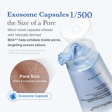 Zero Pore Capsule Cleansing Foam, 4.23 oz