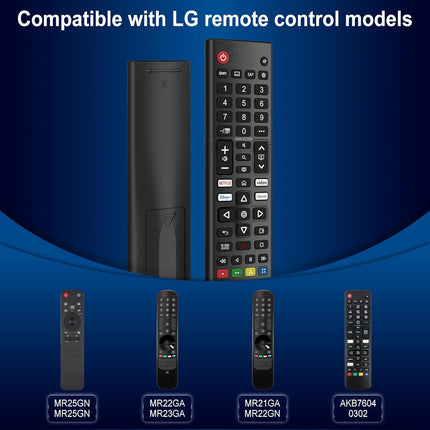 (Pack of 2) Replacement for LG-TV-Remote-Control,AKB76040302 - image 2